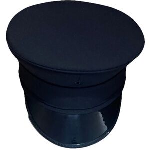 Train Conductor Railway Military Cap Adult Men's Size Medium 7 1/8 Union Made US